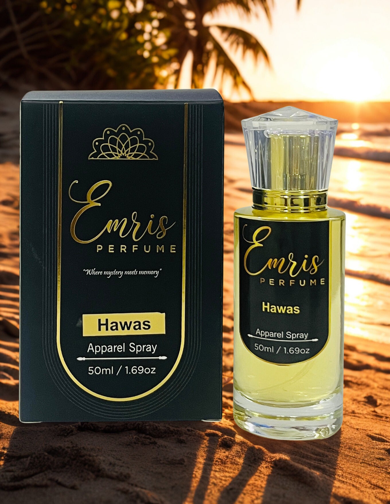 Hawas Apparel Spray Perfume 50ml by Emris Perfume