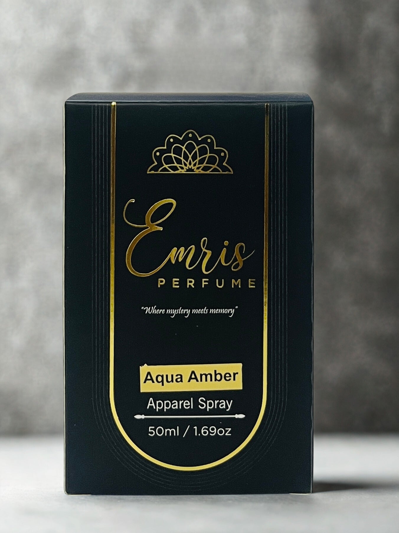 Aqua Amber Apparel Spray Perfume 50ml by Emris Perfume