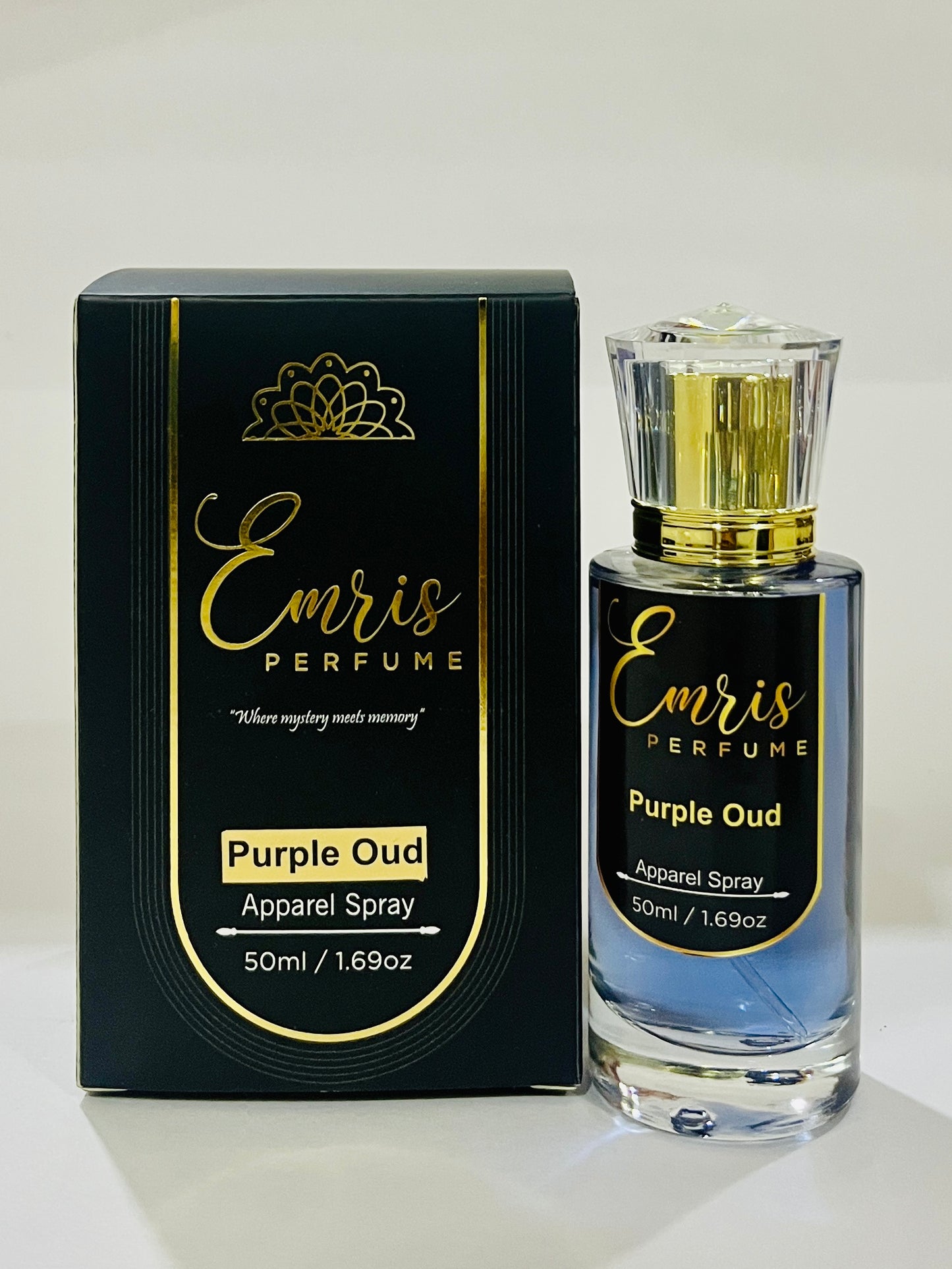 Purple Oud Apparel Spray Perfume 50ml by Emris Perfume