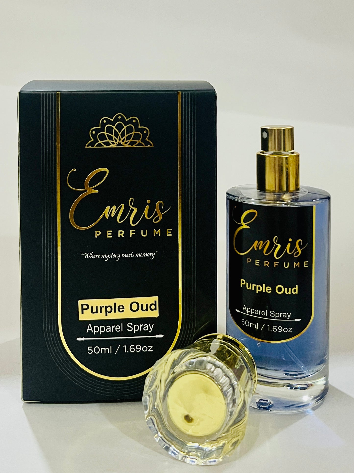 Purple Oud Apparel Spray Perfume 50ml by Emris Perfume