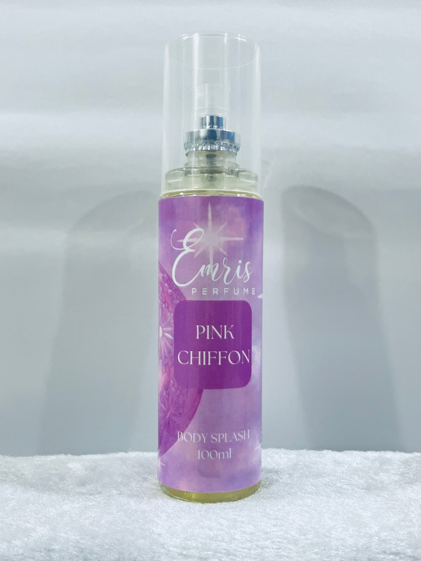 Pink Chiffon - Body Mist | Floral Fruity Long Lasting Unisex Body Spray (100ml) by Emris Perfume