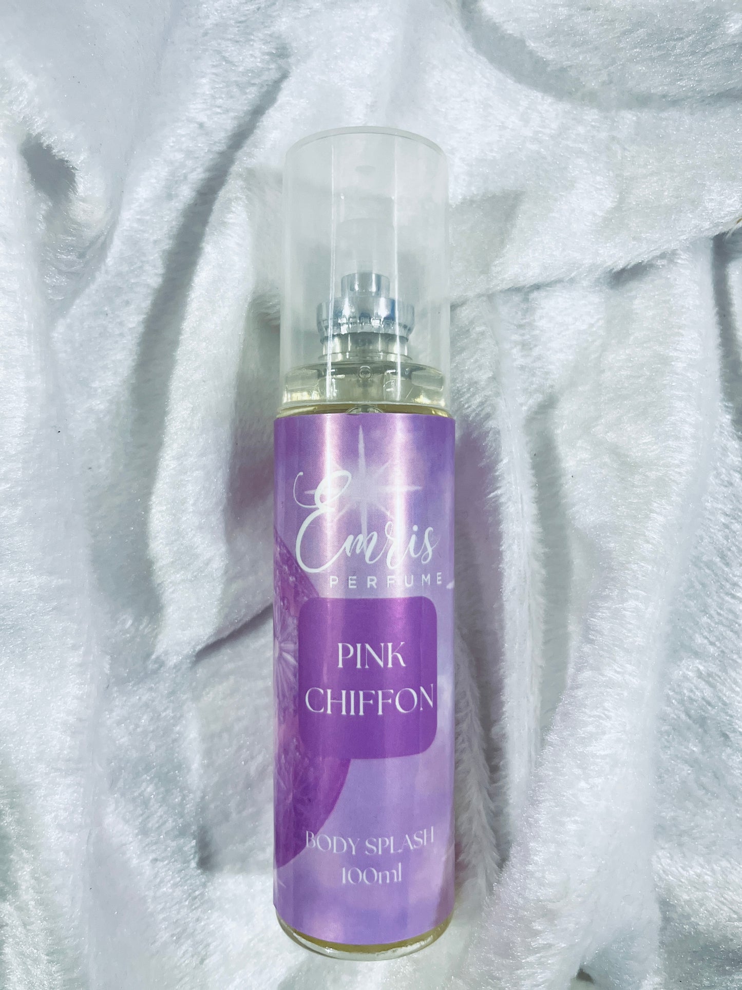 Pink Chiffon - Body Mist | Floral Fruity Long Lasting Unisex Body Spray (100ml) by Emris Perfume