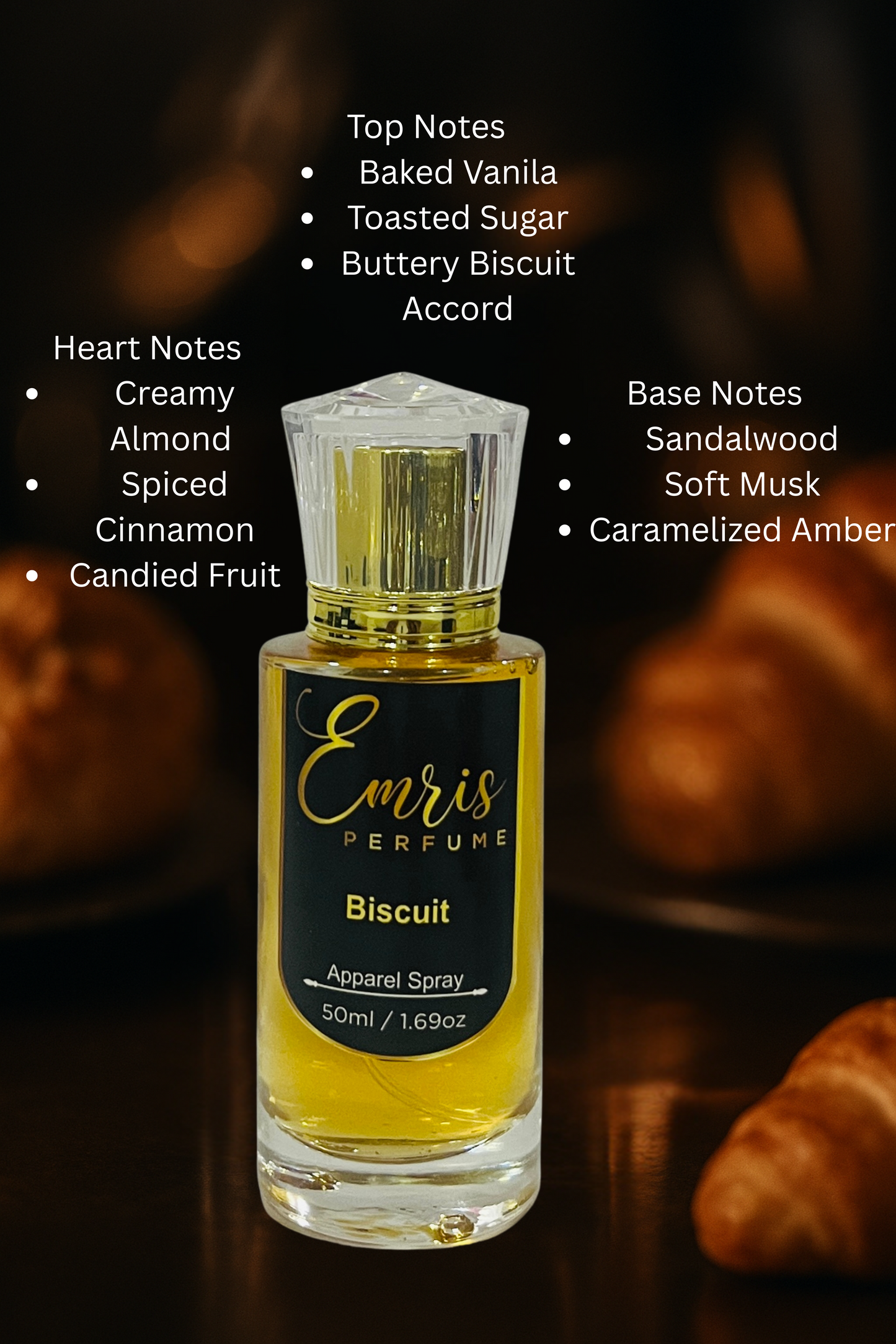 Biscuit Apparel Spray Perfume - 50 ml