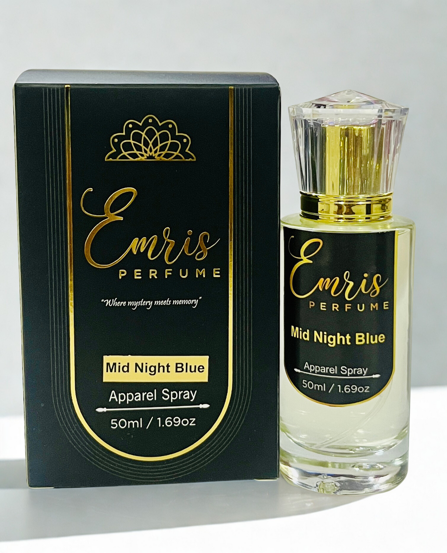 Mid Night Blue Perfume Apparel Spray – 50ml by Emris Perfume