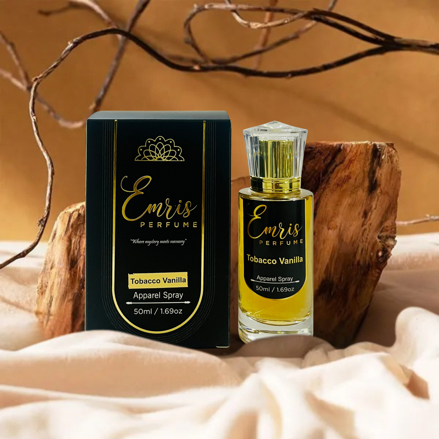 Tobacco Vanilla Apparel Spray Perfume - 50 ml By Emris Perfume