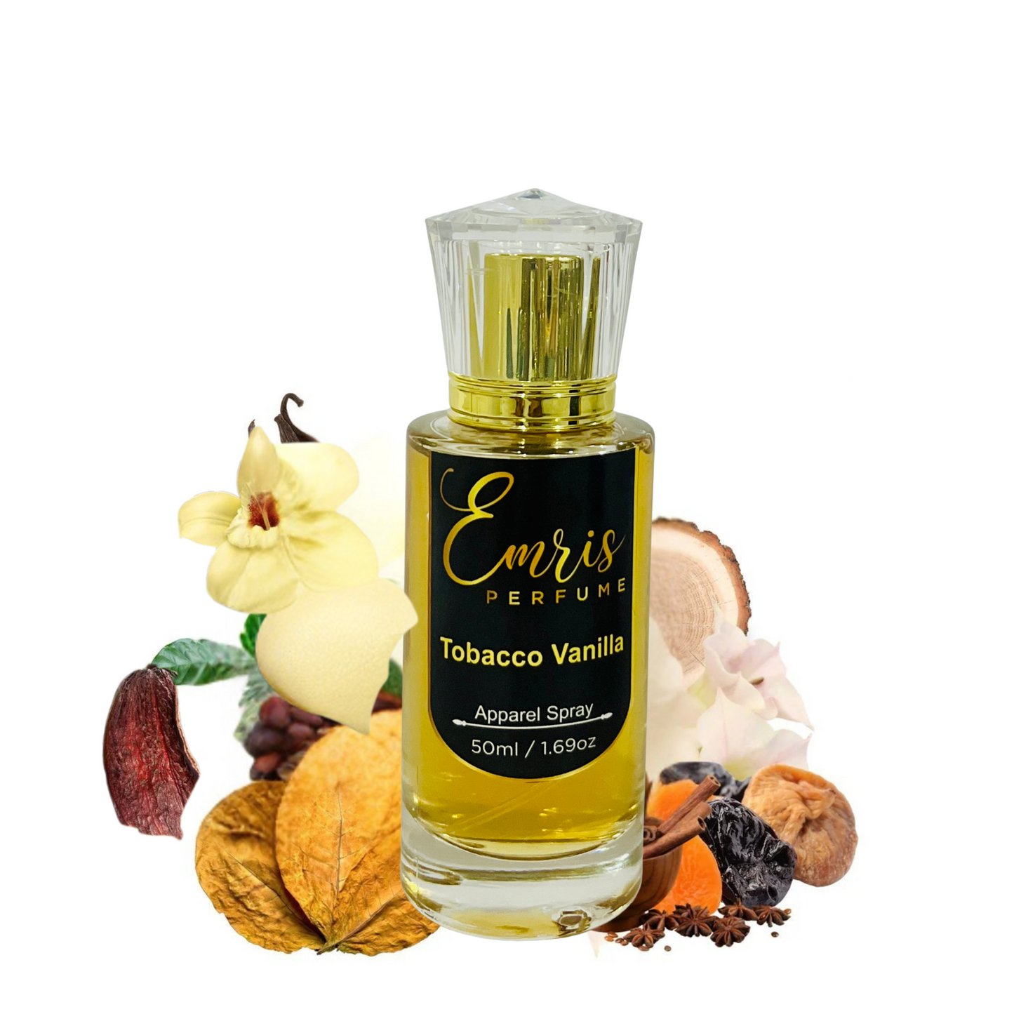 Tobacco Vanilla Apparel Spray Perfume - 50 ml By Emris Perfume