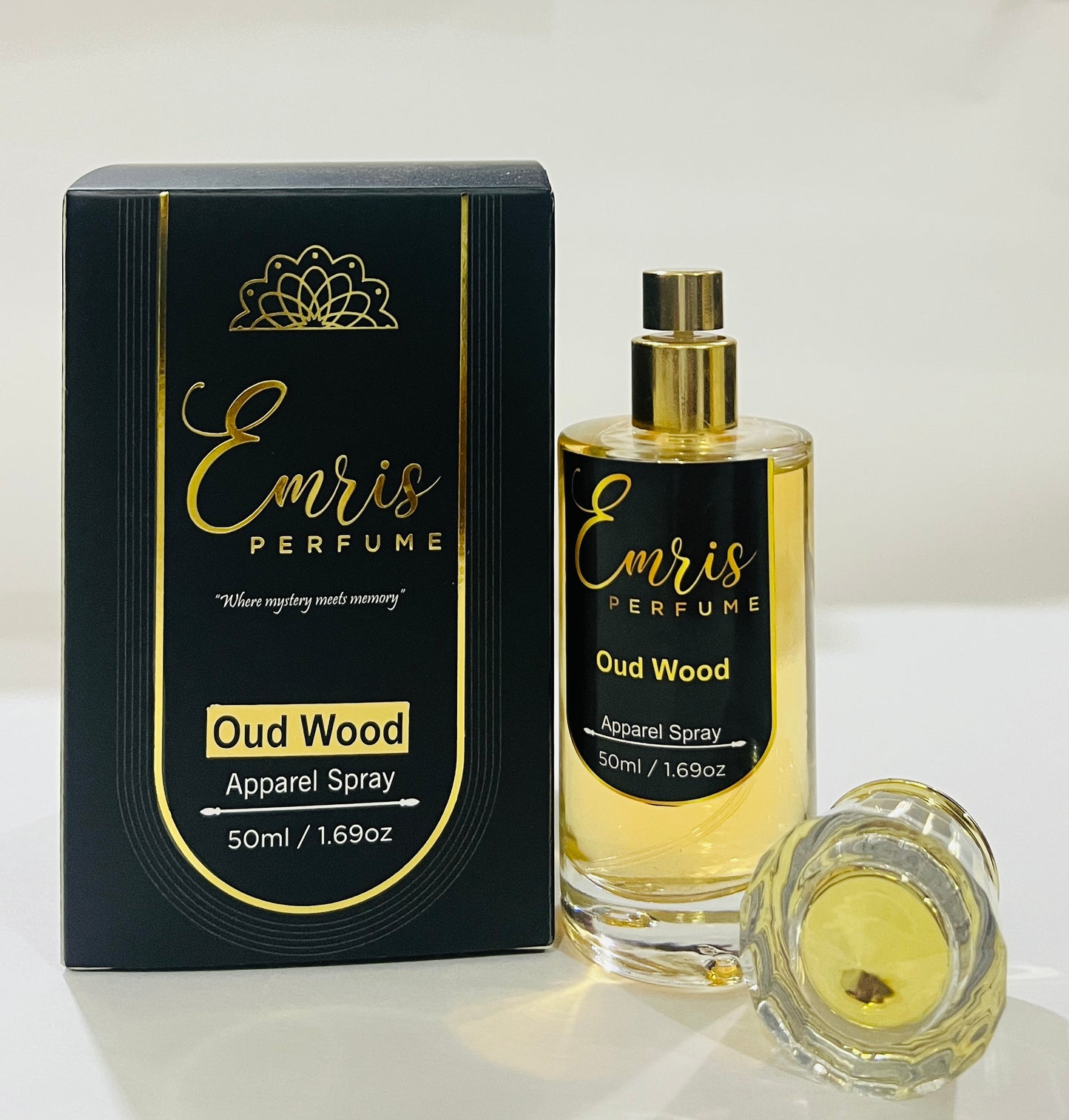 Oud Wood Apparel Spray 50ml Perfume by Emris Perfume