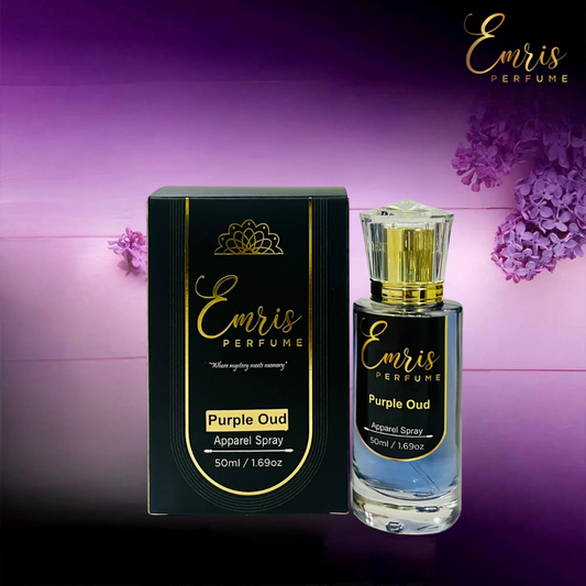 Purple Oud Apparel Spray Perfume 50ml by Emris Perfume