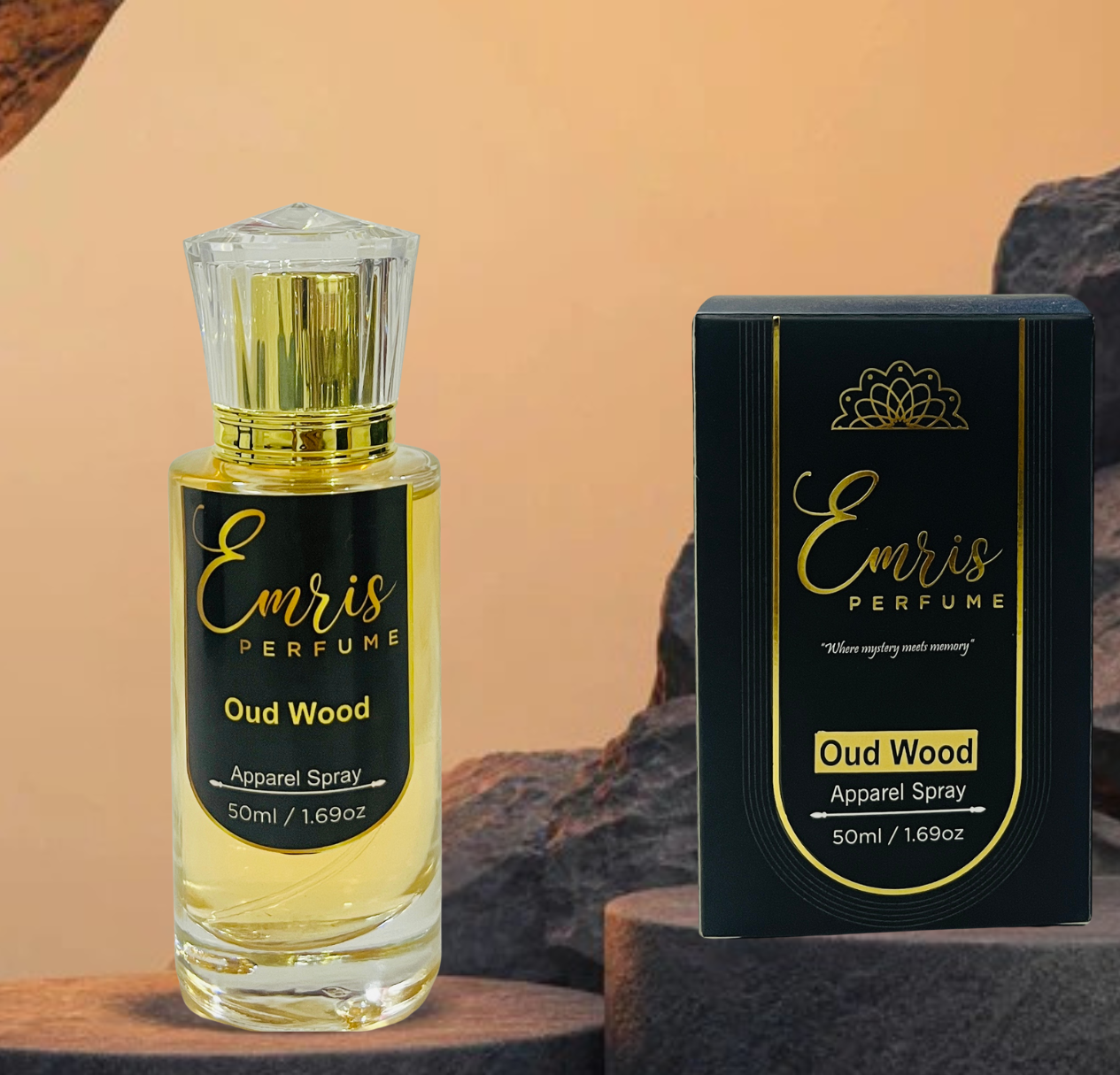 Oud Wood Apparel Spray 50ml Perfume by Emris Perfume