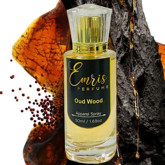 Oud Wood Apparel Spray 50ml Perfume by Emris Perfume